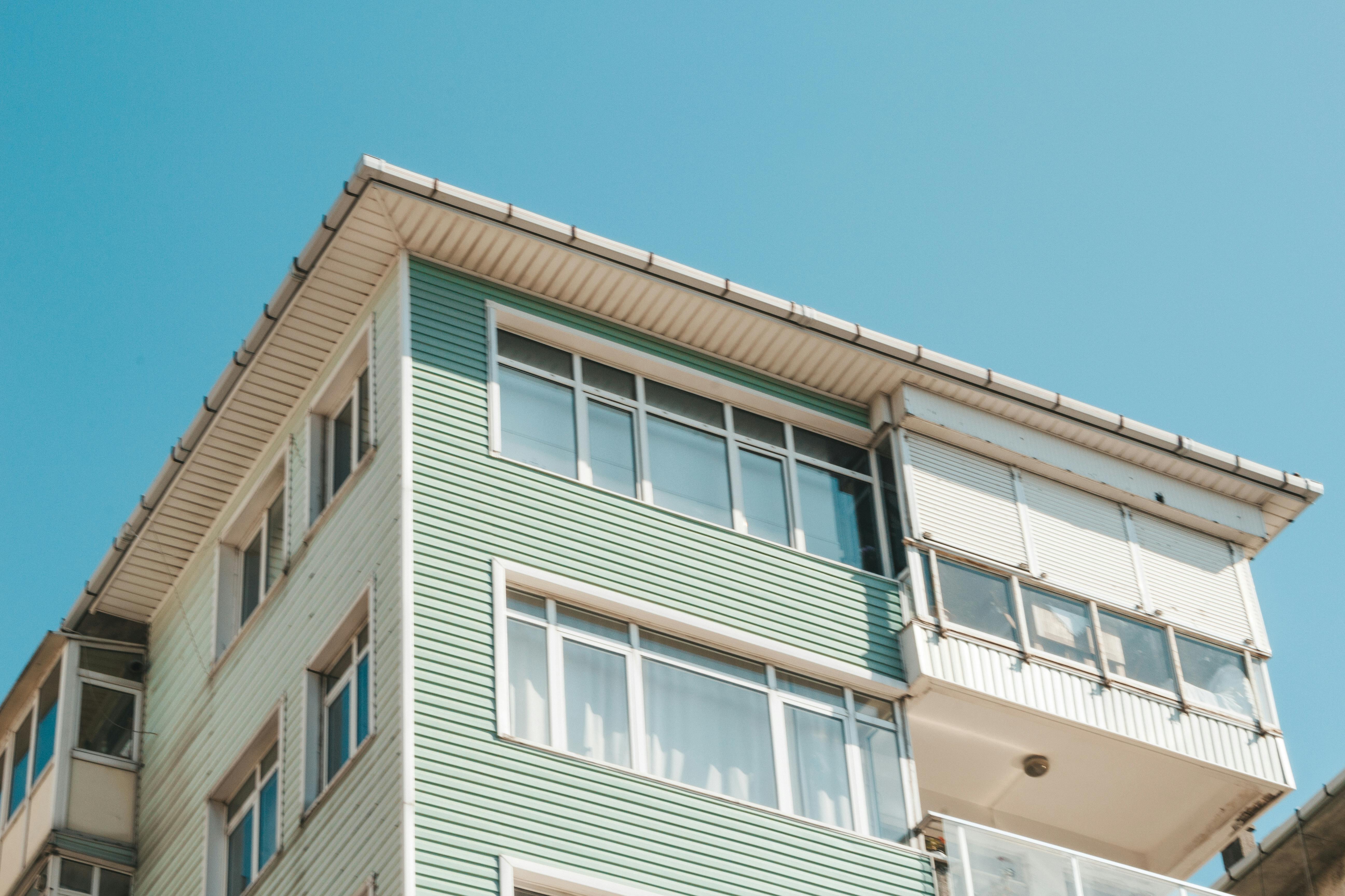 Modern apartment building, St. Lawrence
